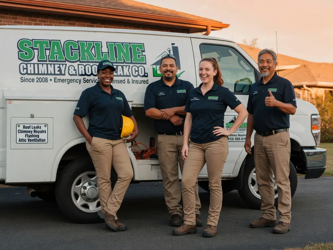 Chimney flashing repair company in Locust Grove, AR